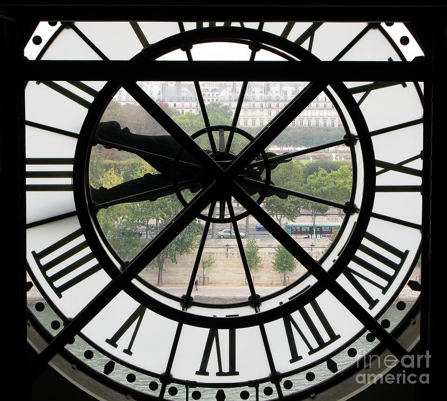 Paris Time Photograph by Ann Horn