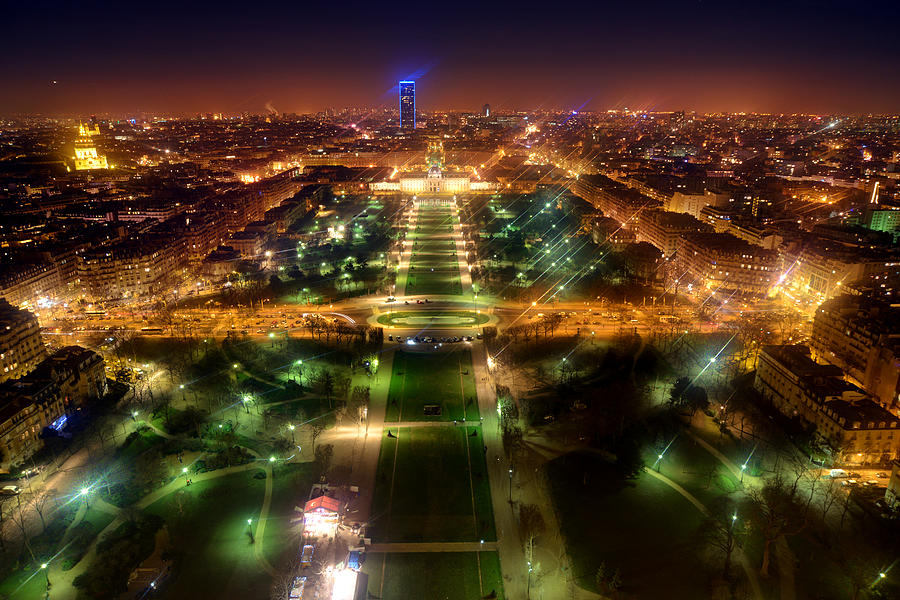 Paris View From The Eiffel Tour Photograph