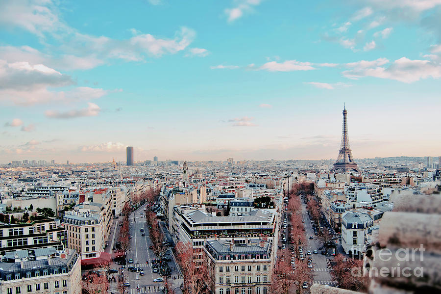 Paris View Photograph by Valeria Schettino
