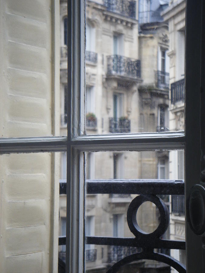 Paris Photograph - Paris window by David McCadden
