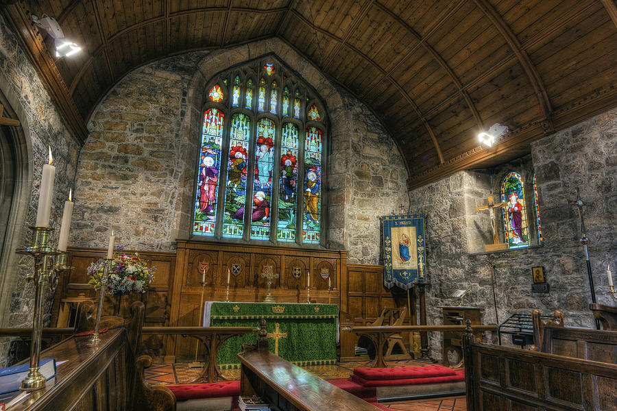 Architecture Photograph - Parish of St Melyd by Ian Mitchell