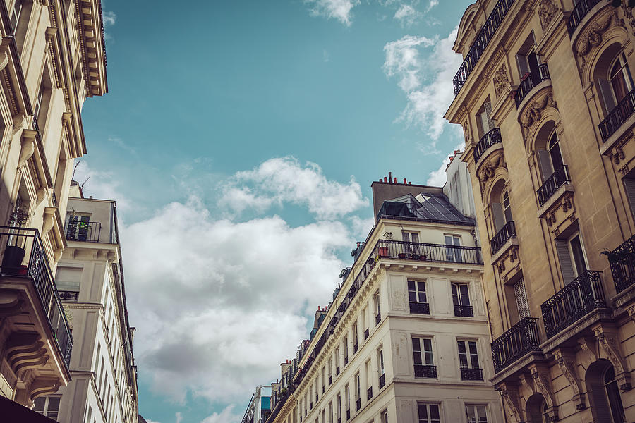 Parisian historic buildings Photograph by Kolderal