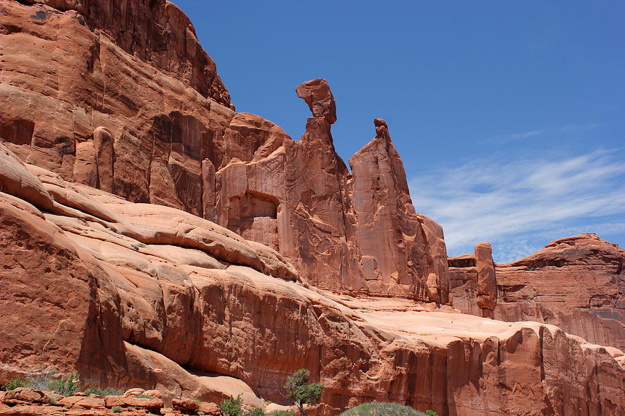 Park Avenue Arches National Park Photograph by Mary Bedy