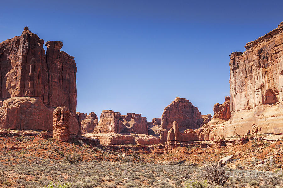 Park Avenue Arches National Park Utah USA Photograph by Colin and Linda McKie