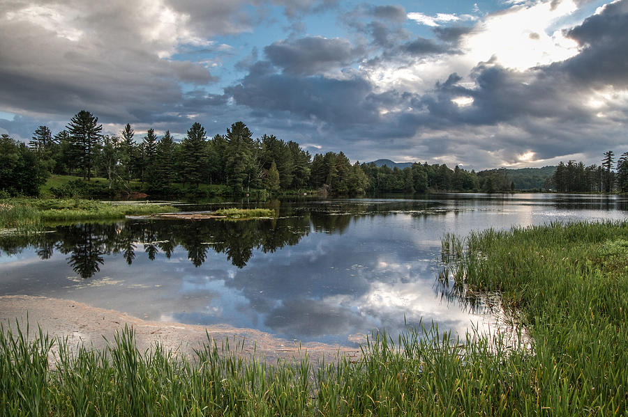Park Lake in the Adirondacks Photograph by Daniel Dangler - Fine Art ...