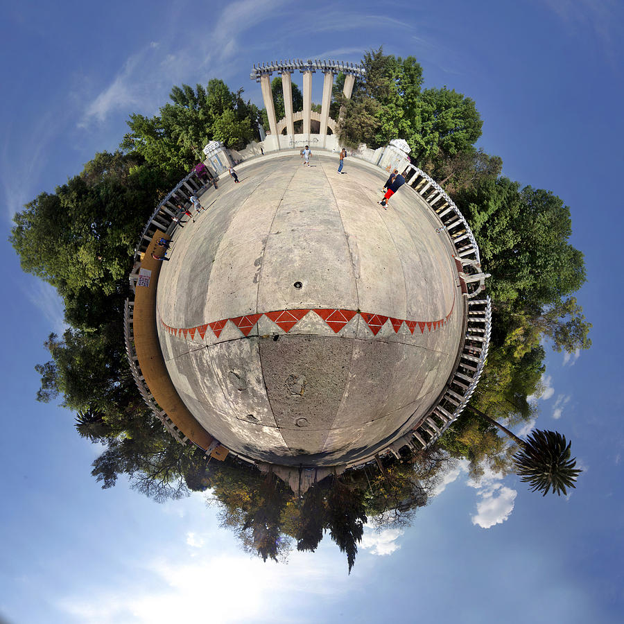 Tree Photograph - Park Planet by Andres Lafuente