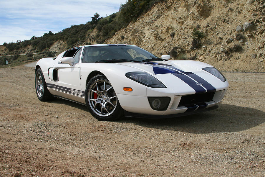 Parked Ford GT Photograph by Hirkophoto