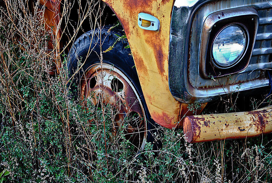 Truck Photograph - Parked Fuel Oil Truck by Greg Jackson
