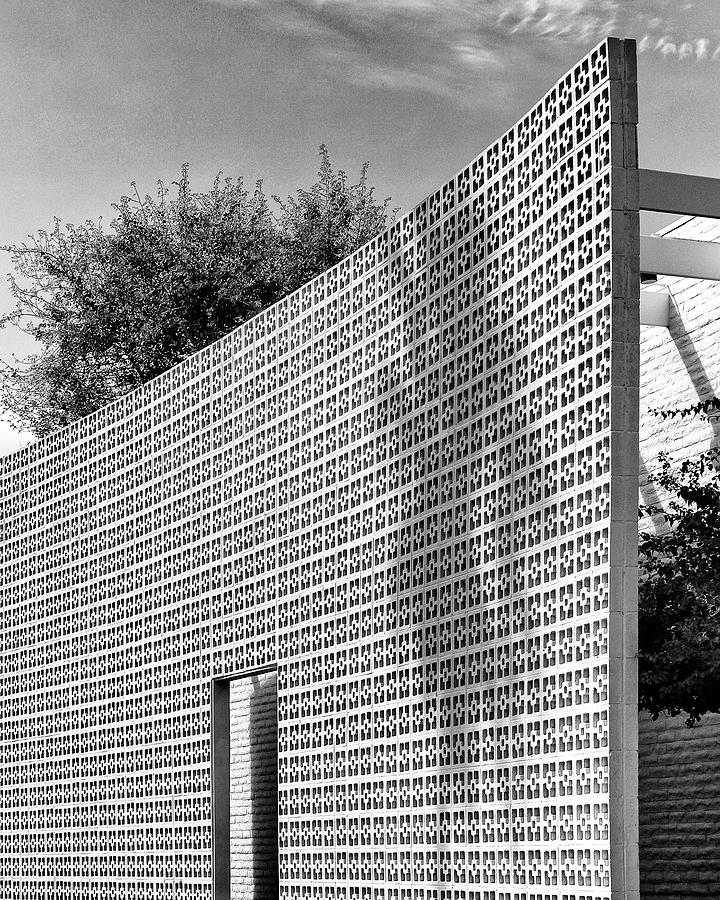 Architecture Photograph - PARKER SHADOW Palm Springs CA by William Dey
