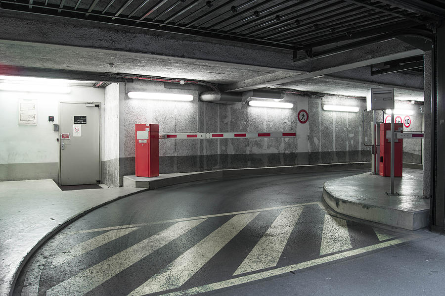 Parking Entrance Photograph by Henri Postant Pixels