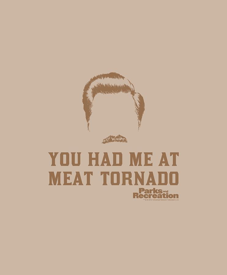 Amy Poehler Digital Art - Parks And Rec - Meat Tornado by Brand A