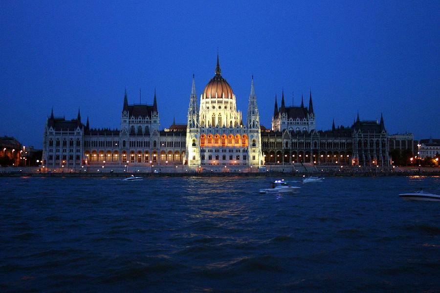 Budapest Photograph - Parliament Building by Zin Zin