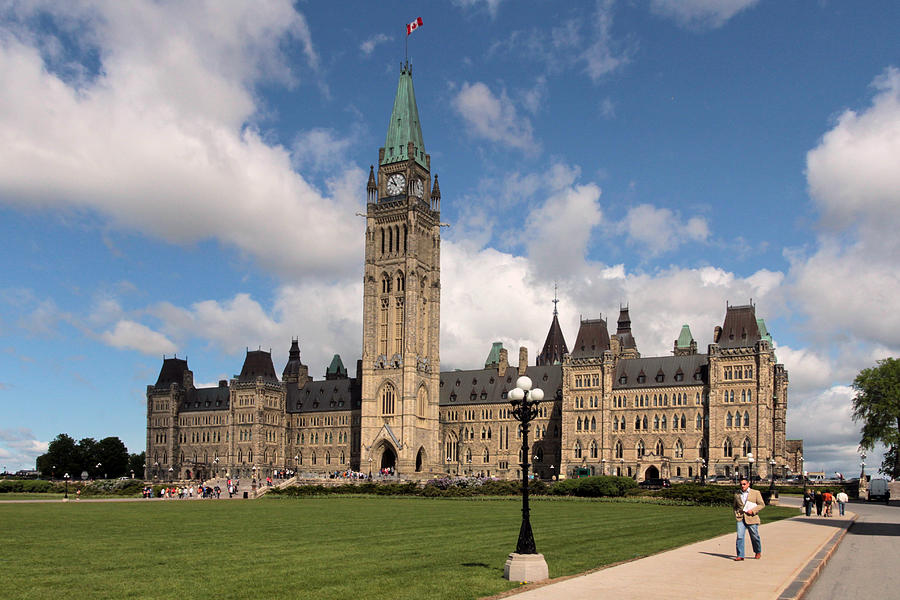 Parliament Buildings in Ottawa Canada Photograph by Jim Vance