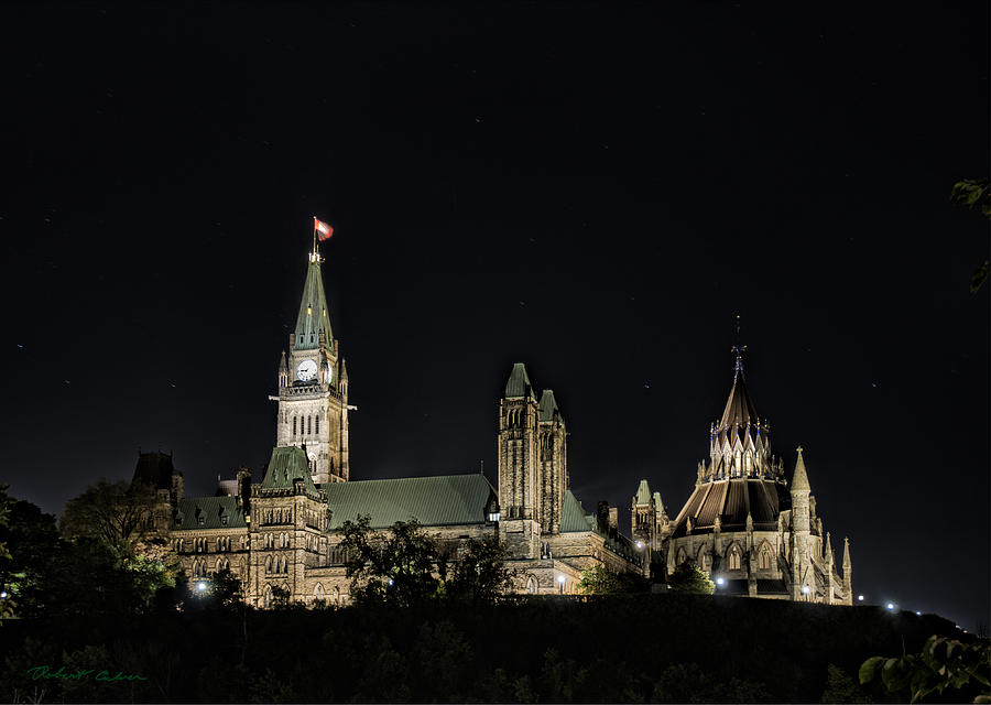 Parliament from the Park Photograph by Robert Culver