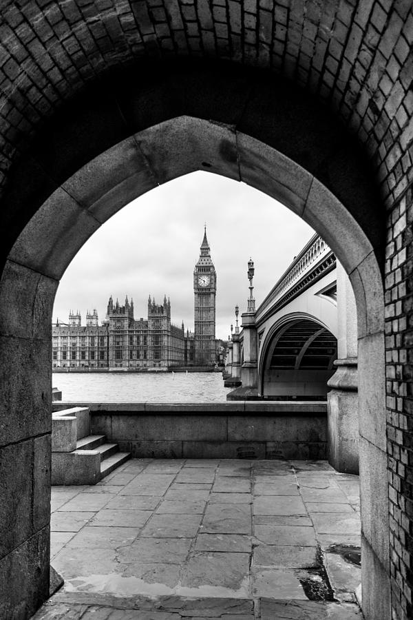 Parliament Through An Archway Photograph by Matt Malloy