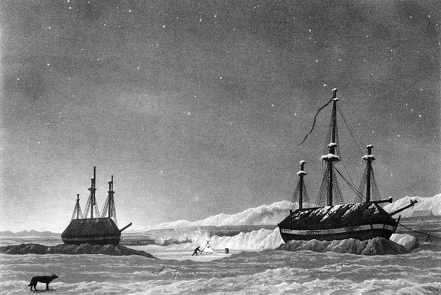 Parrys 1st Arctic Expedition Photograph by George Bernard/science Photo Library