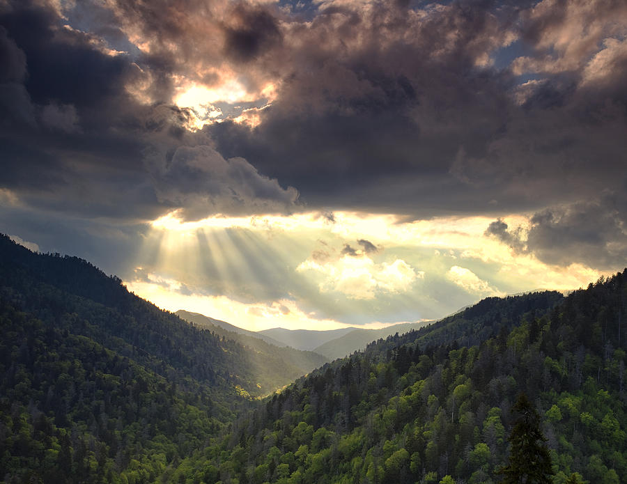 Parting Of The Sky Photograph By Andrew Soundarajan