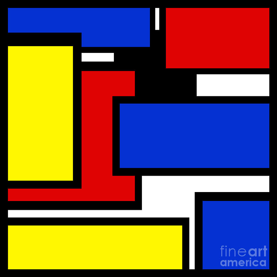 Partridge Family Abstract 2 C Square Digital Art by Andee Design