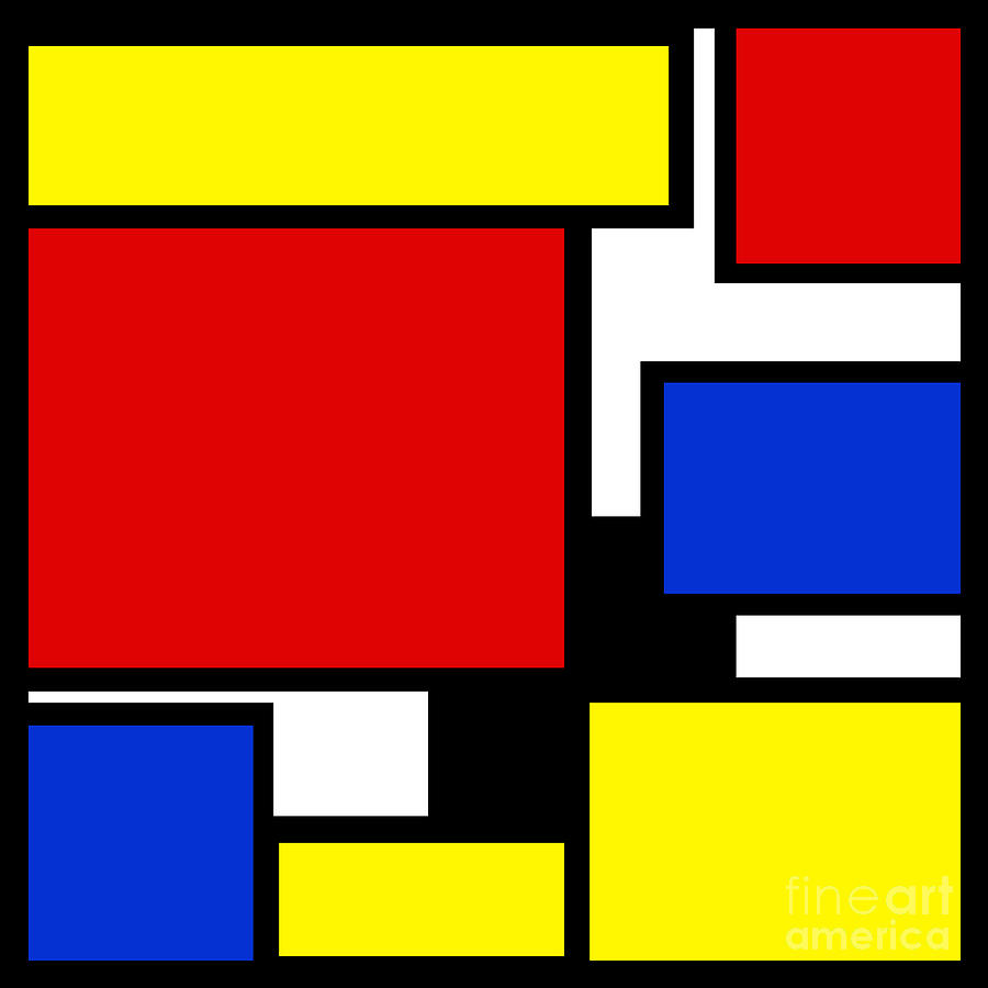 Partridge Family Abstract 3 C Square Digital Art by Andee Design