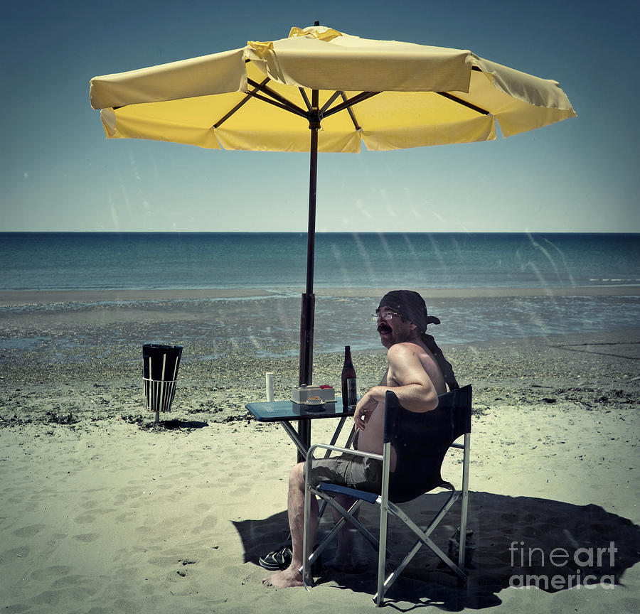 Summer Photograph - Party for One by Michel Verhoef