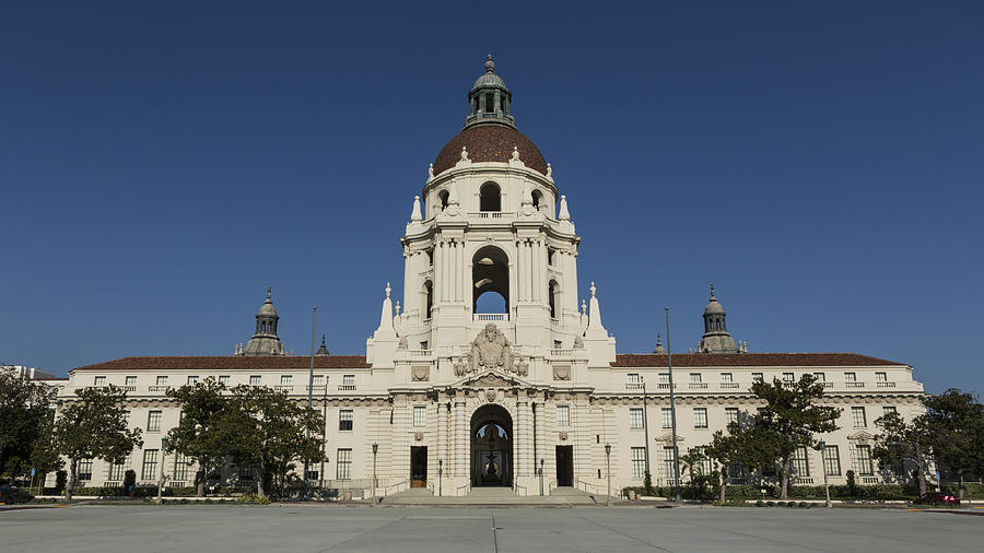 Pasadena City Hall Photograph By Marc Hastenteufel - Pixels