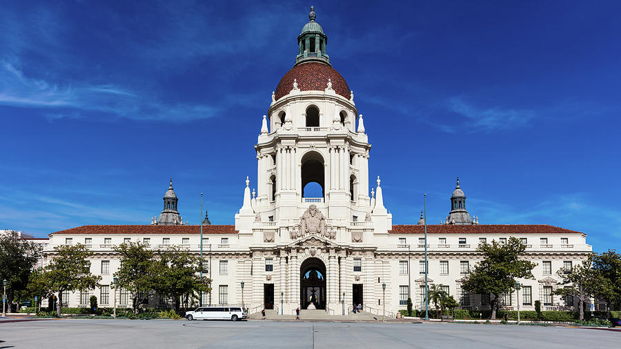 Pasadena City Hall, Pasadena California Photograph by Panoramic Images