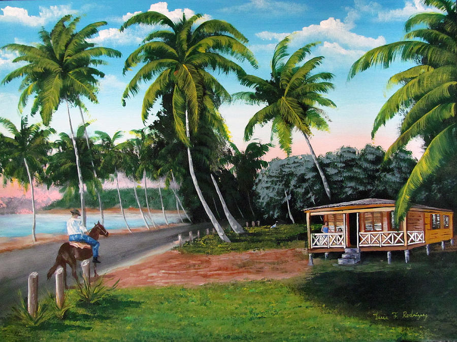 Paseo Por La Isla Painting by Luis F Rodriguez