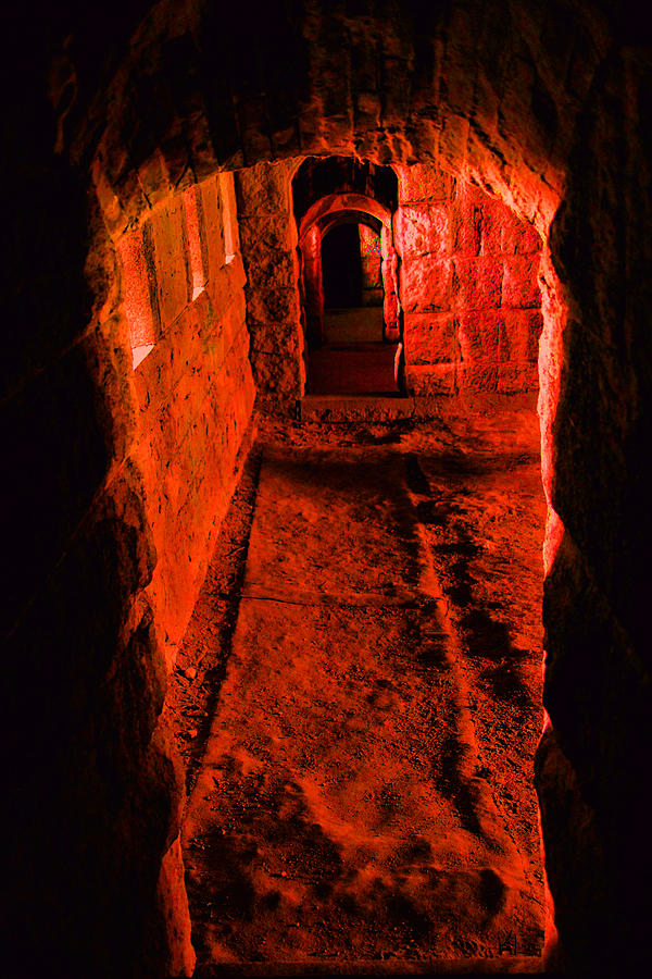 Dungeon Photograph - Passage To Hell by Karol Livote
