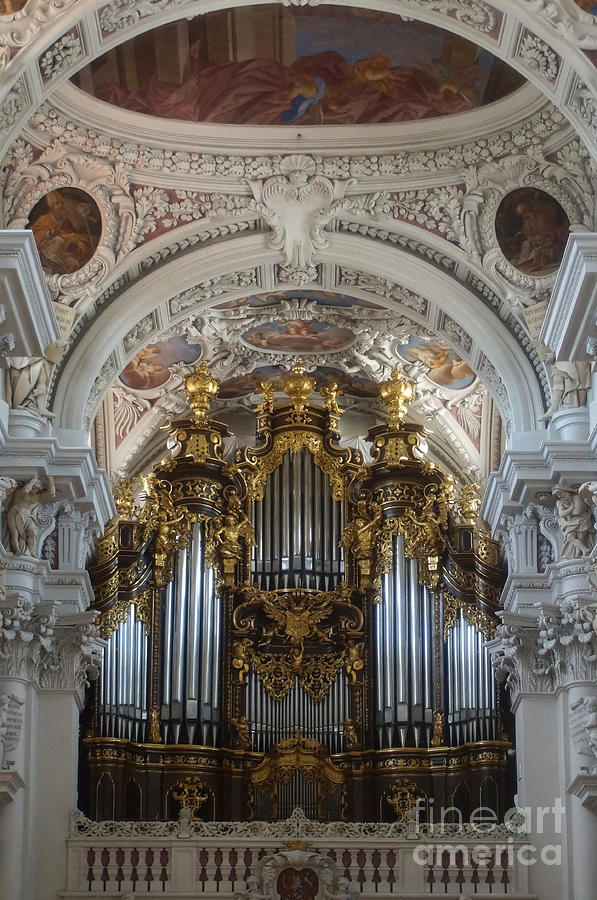 Passau cathedral Saint Stephan 2 Photograph by Rudi Prott