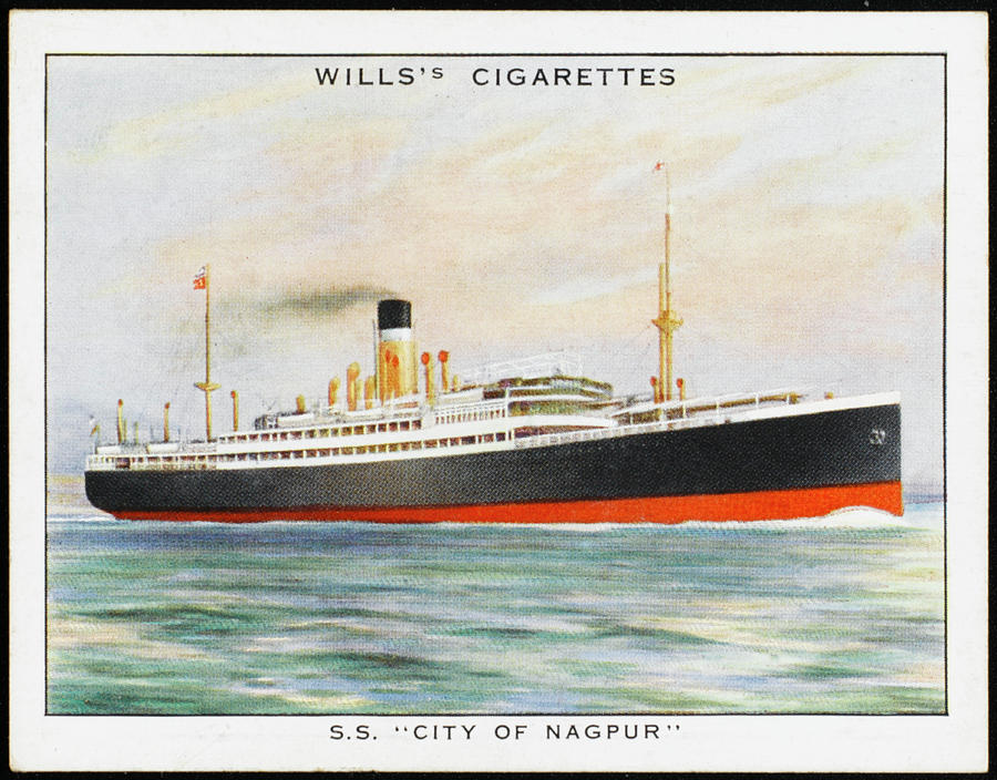Passenger Liner Of The Ellerman Line Drawing by Mary Evans Picture ...