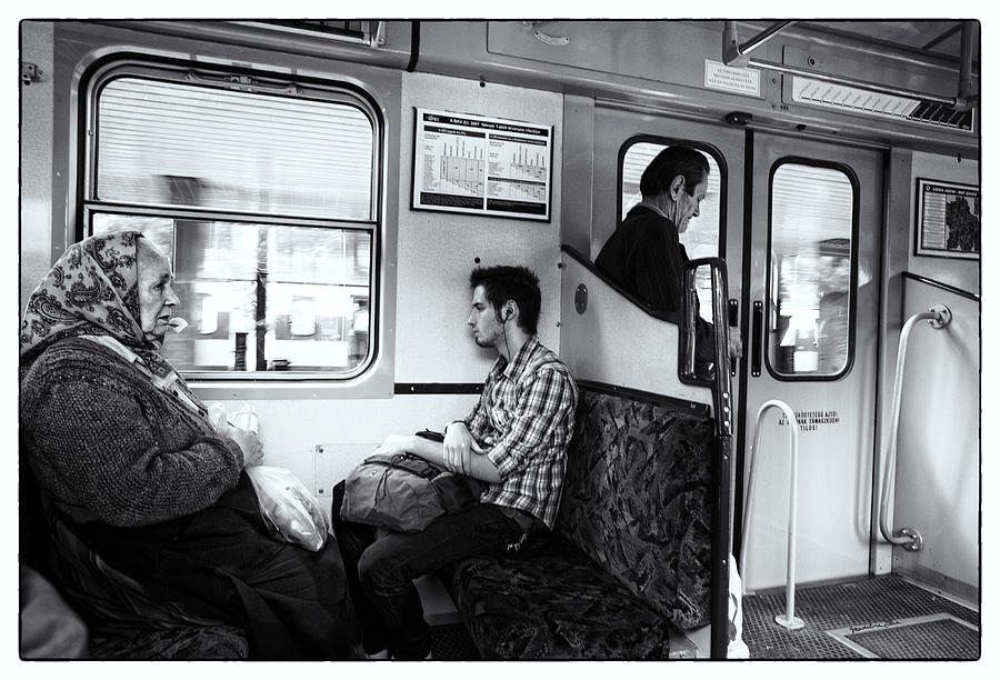 Transportation Photograph - Passengers  by Madeline Ellis