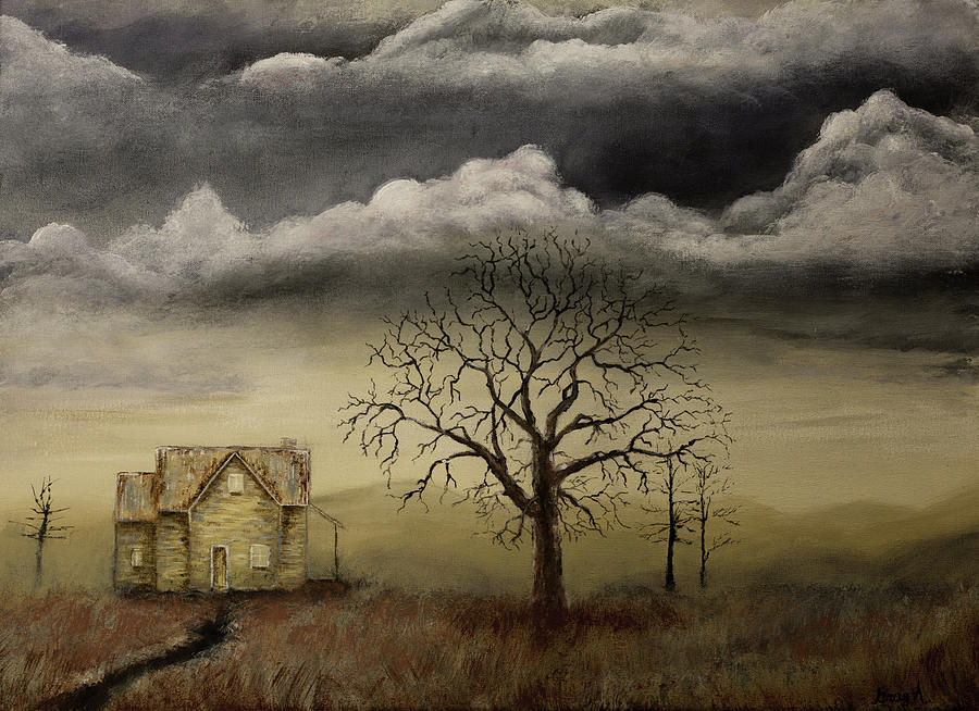 Passing Storm Painting by Gray  Artus