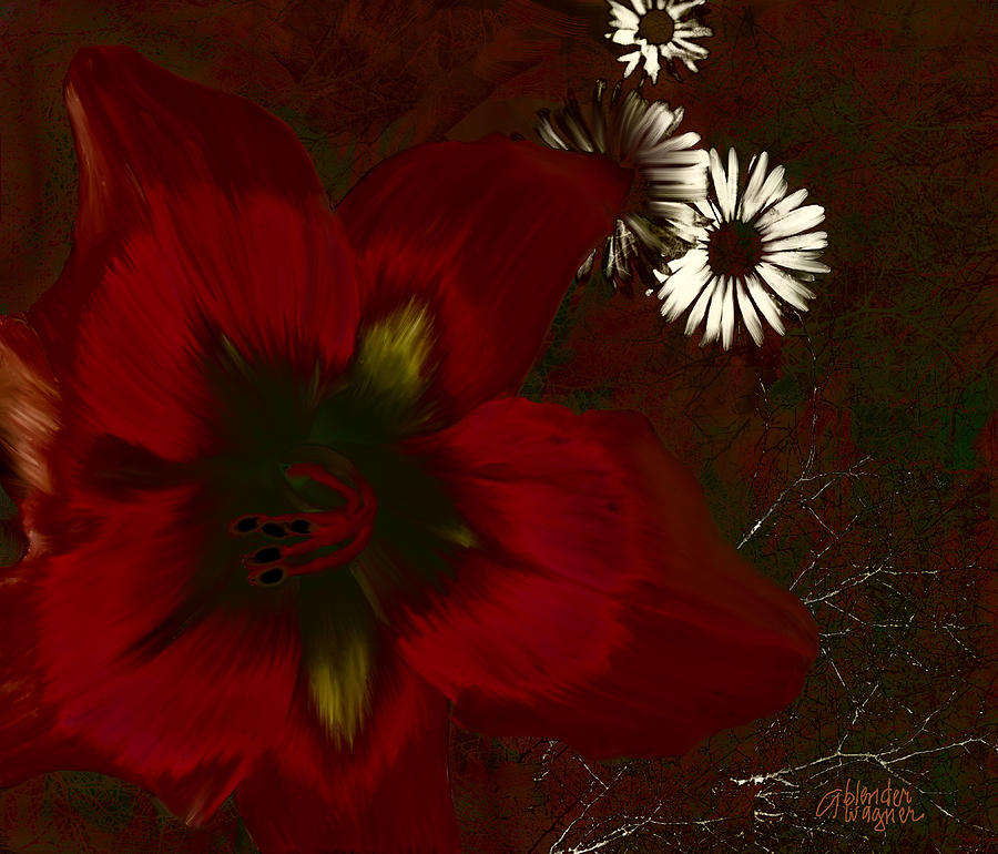 Passion Digital Art by Arline Wagner