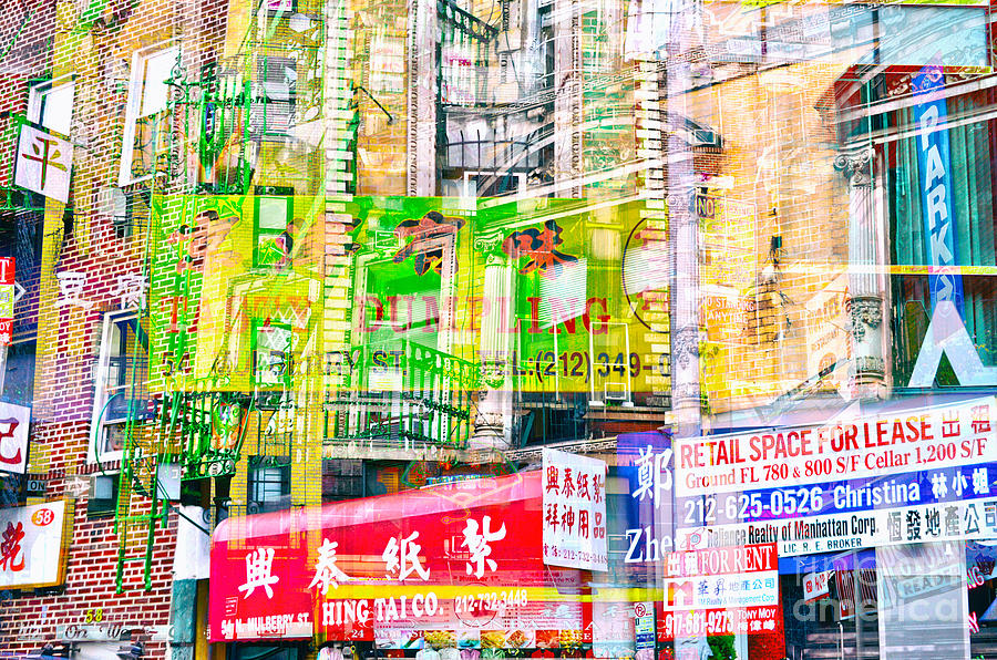 Passion NYC Chinatown Madness Photograph by Sabine Jacobs