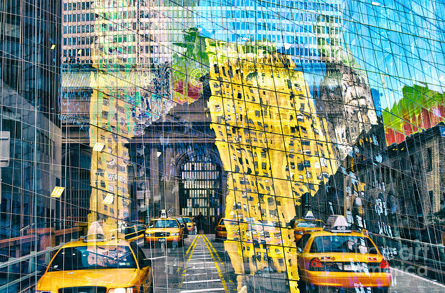 New York City Photograph - Passion NYC Yellow Cab by Sabine Jacobs