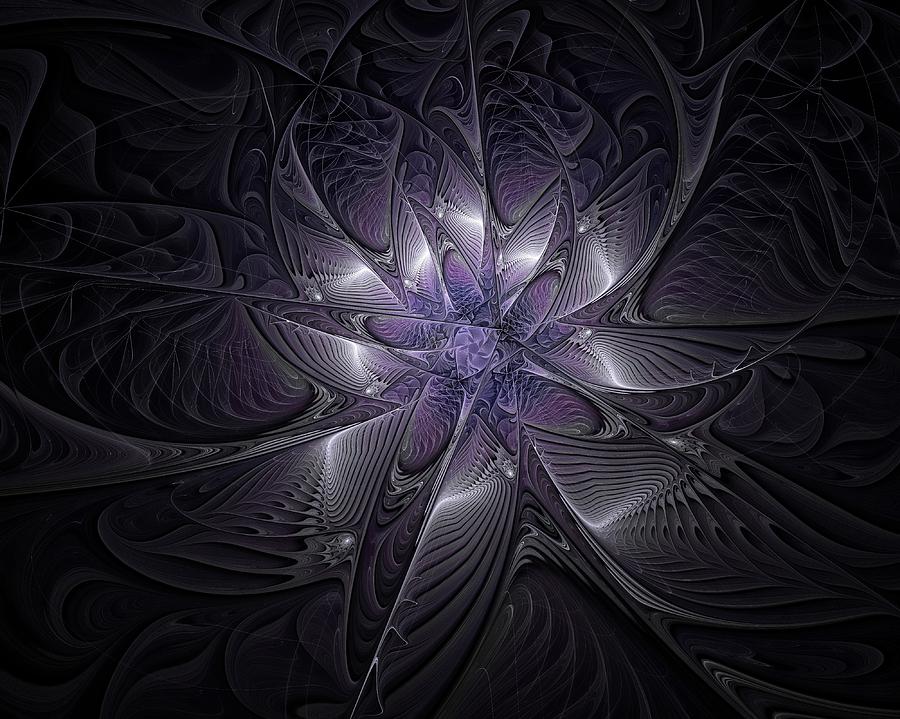 Passionate for Purple Digital Art by Amanda Moore