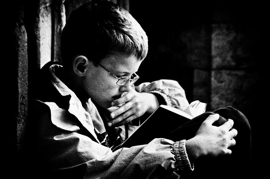 Passionate Reader Photograph by Susanne Stoop