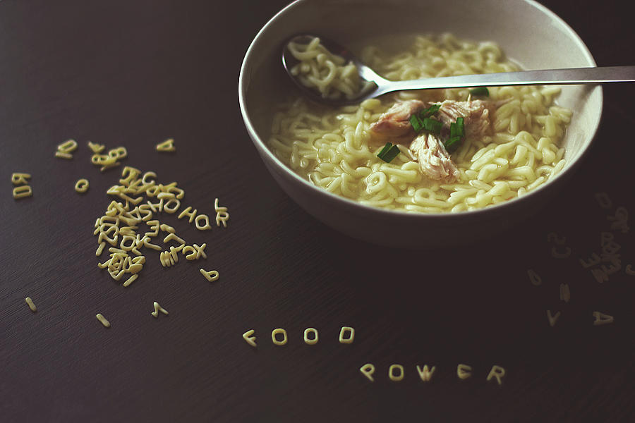 Pasta Soup Photograph by Julianna V.