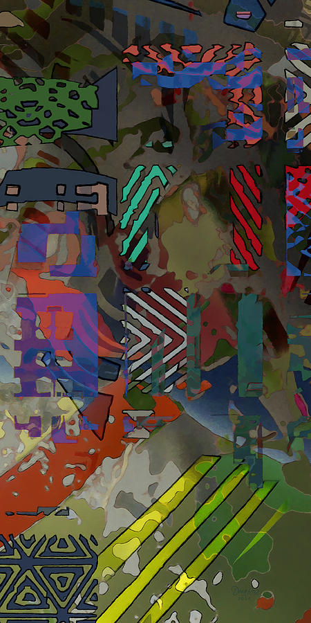 Pastel Abstract 7 Digital Art by   DonaRose