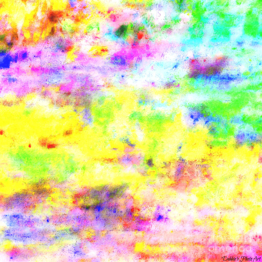 Pastel Abstract Patterns I Digital Art by Debbie Portwood
