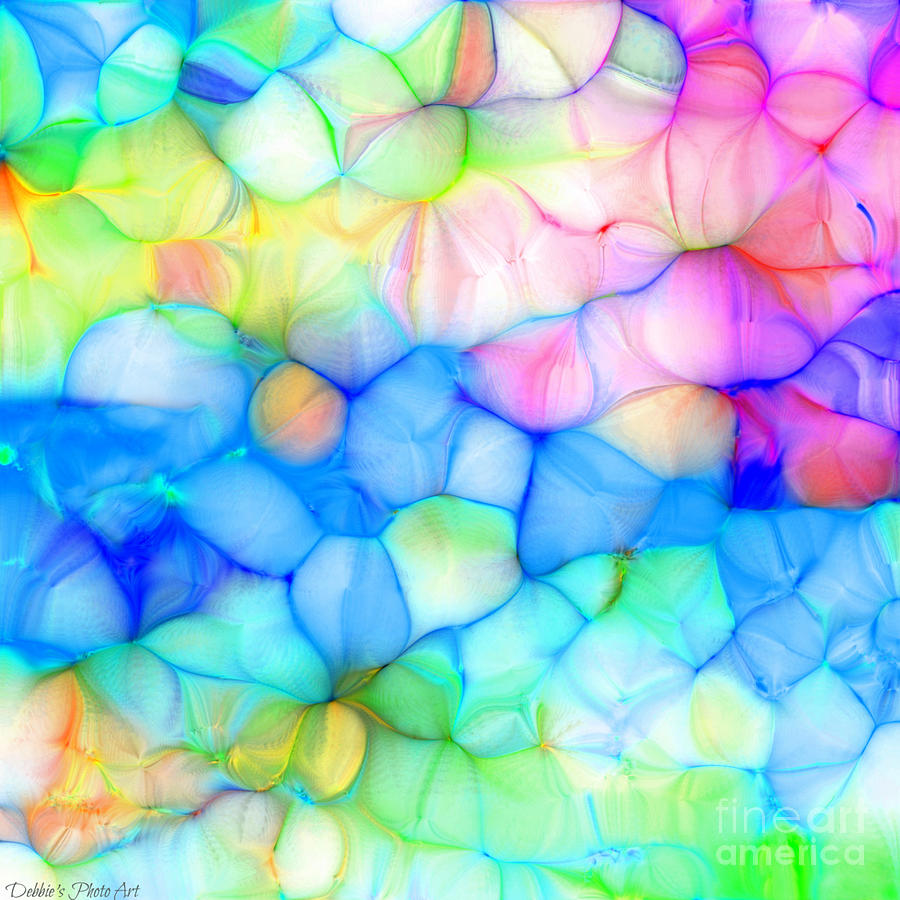 Pastel Abstract Patterns IV Photograph by Debbie Portwood