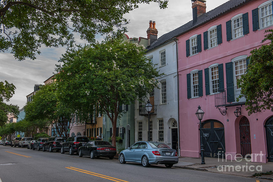 Pastel and Pale-Colored Houses Photograph by Dale Powell