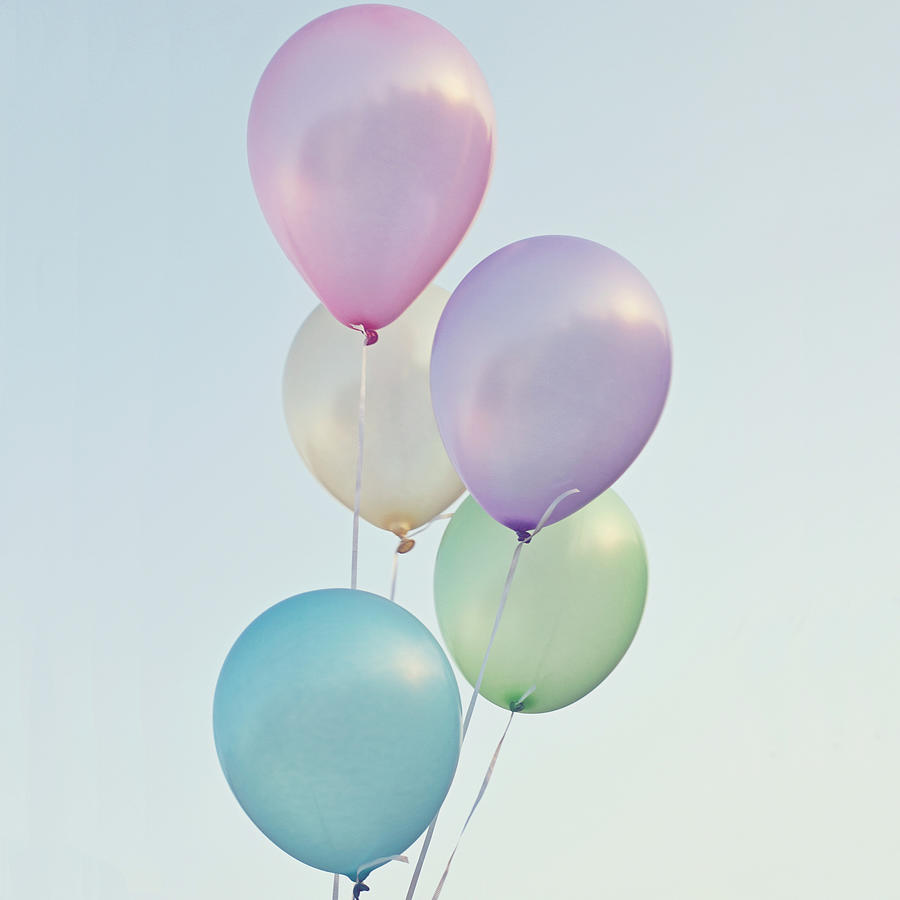 Pastel Balloons Photograph by Photo By Tara Denny