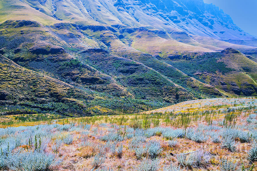 Mountain Photograph - Pastel Mountains by Rick Bragan