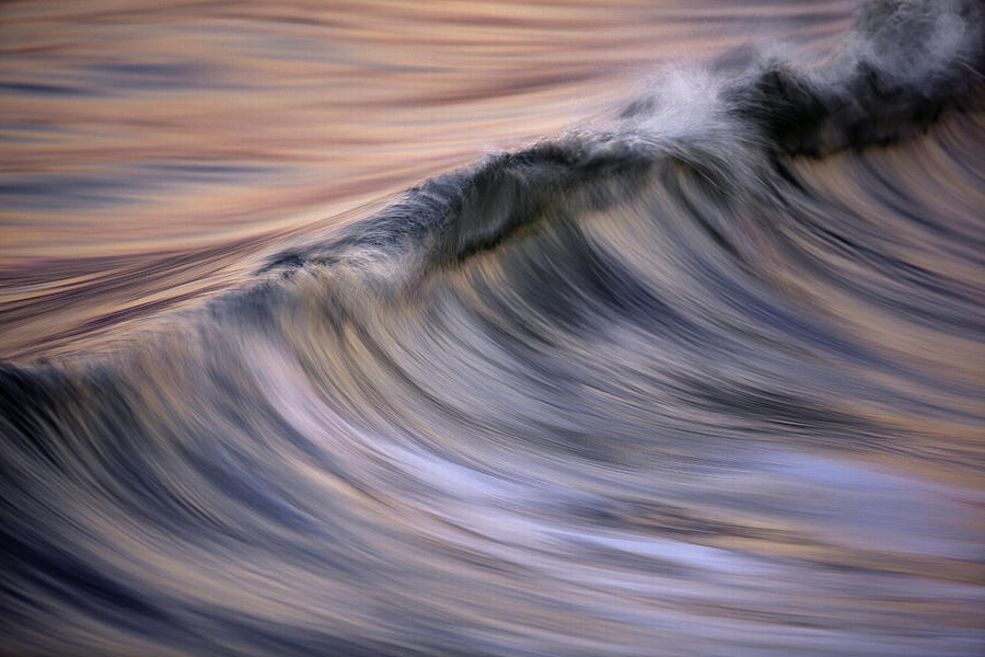 Pastel Wave  MG2081 Photograph by David Orias