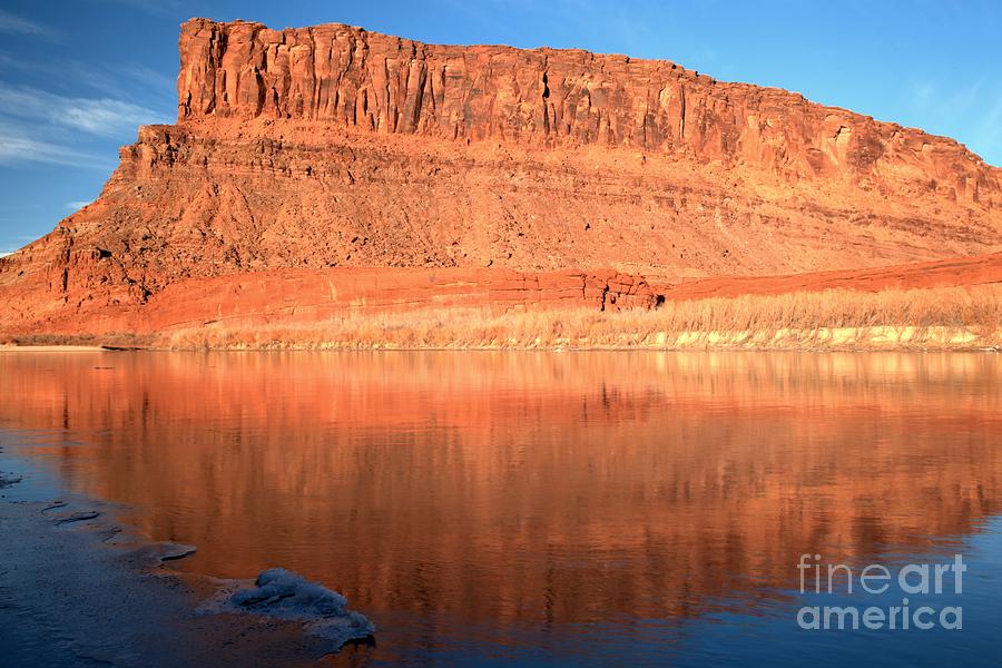 Green River Photograph - Pastels In The Green River by Adam Jewell