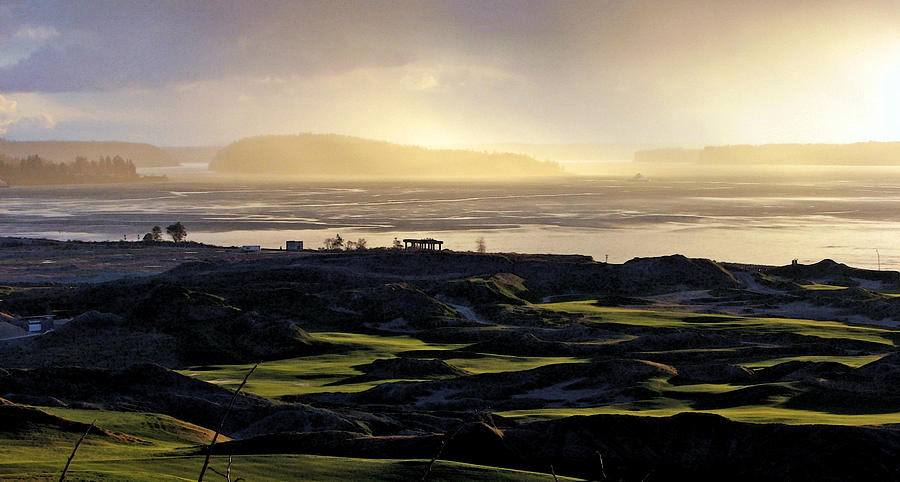 Pastoral Symphony - Chambers Bay Golf Course Photograph by Chris Anderson