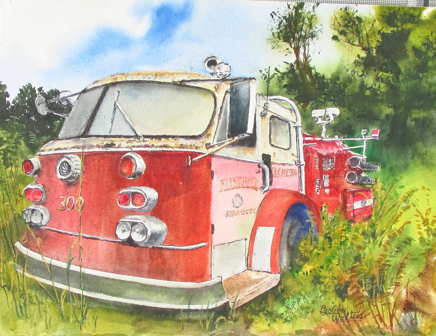 Pastured Pumper  Painting by Bobby Walters