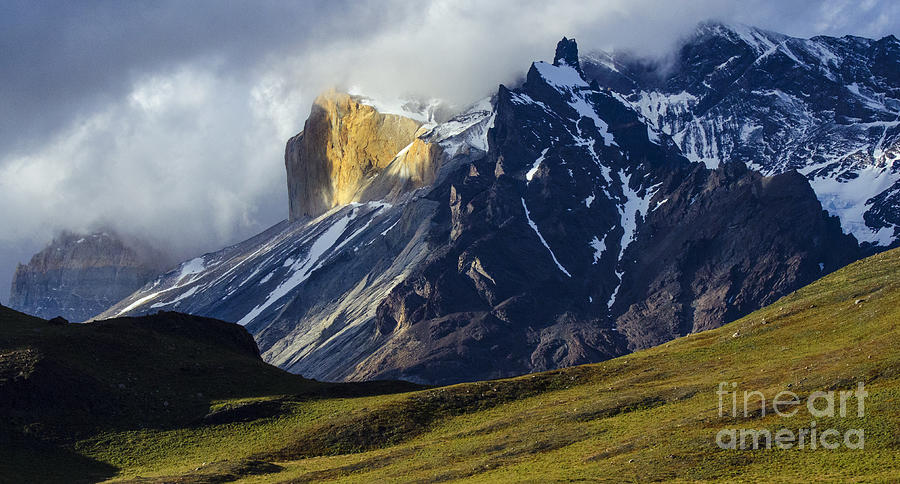 Mountain Photograph - Patagonia Magical Space by Bob Christopher