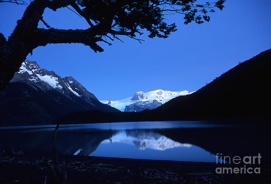 Patagonian Blue Photograph by James Brunker